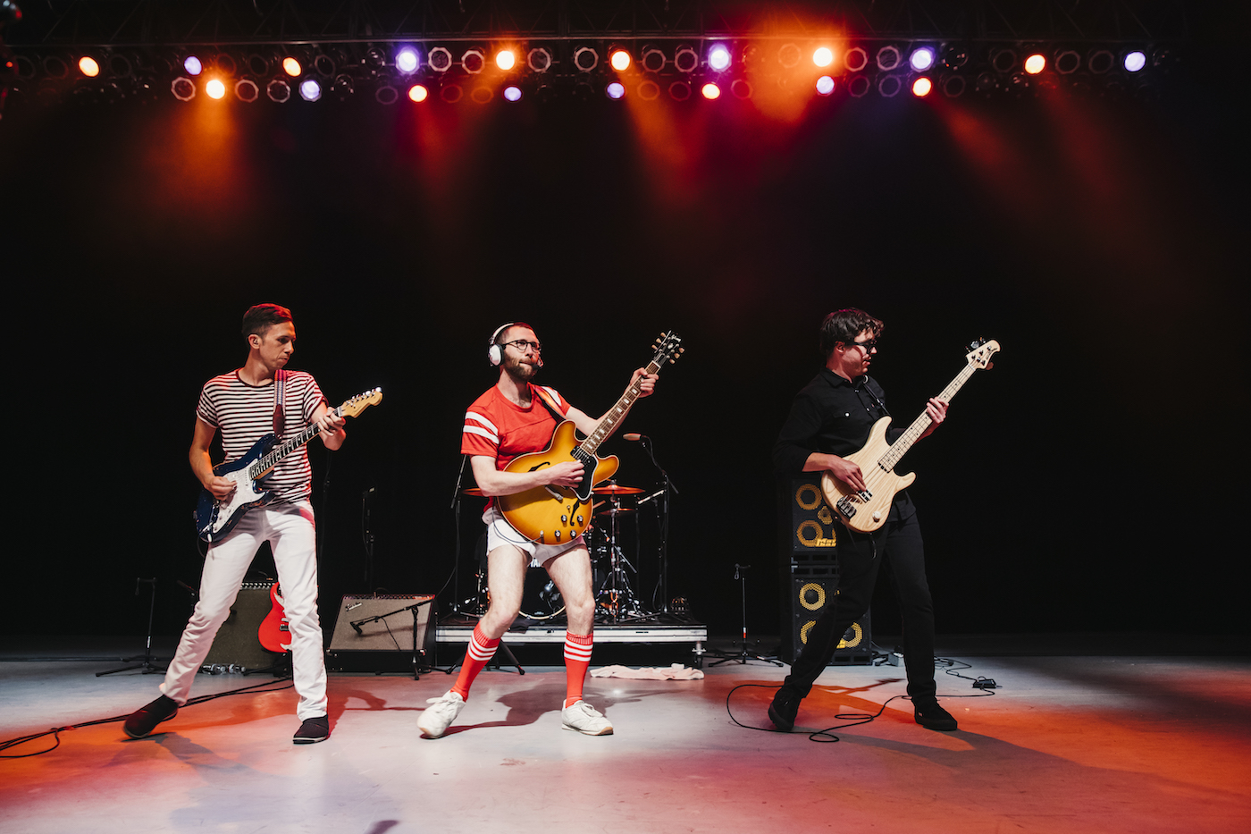 Audience at a Vulfpeck concert